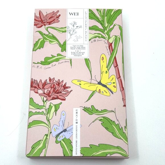 WEI East Two-In-One Purifying and Glow Mask Collection, 8 Pods + Brush - Picture 3 of 13